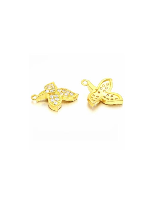 KOKO Brass Triangle flower micro-set accessories 0