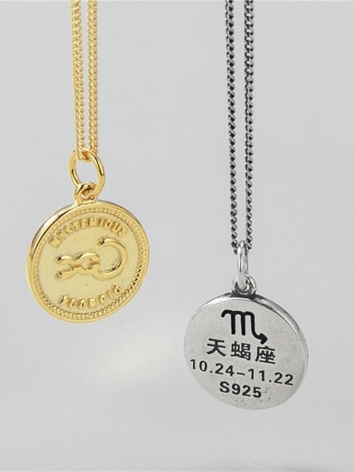 Scorpio (single pendant) 925 Sterling Silver Constellation Minimalist Necklace