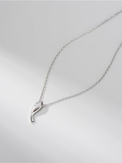 ARTTI 925 Sterling Silver Dolphin Minimalist Necklace 2