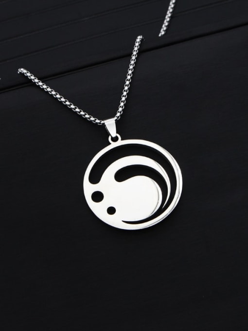 Water necklace 60CM Titanium Steel Icon Minimalist Necklace