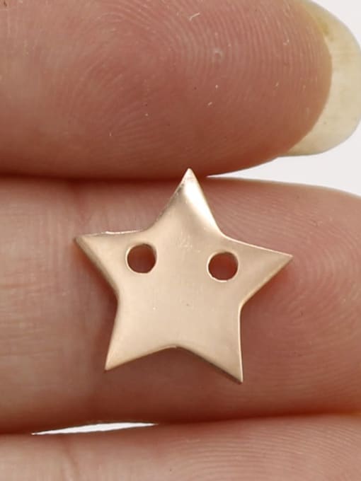 Rose Gold Stainless steel Star Minimalist Findings & Components