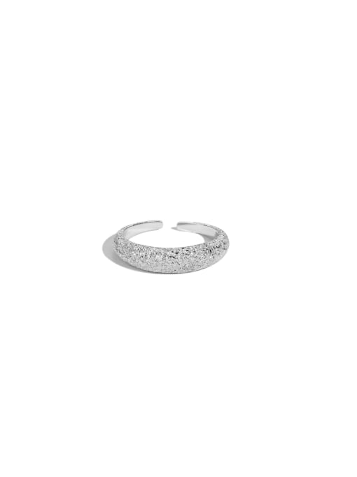 STL-Silver Jewelry 925 Sterling Silver Geometric Dainty Band Ring