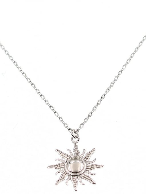 ARTTI 925 Sterling Silver Flower Minimalist Necklace 4