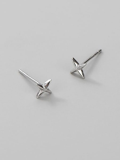 ARTTI 925 Sterling Silver Star Minimalist Stud Earring 0