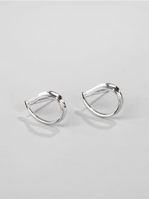 Water Drop Earrings 925 Sterling Silver Water Drop Minimalist Stud Earring