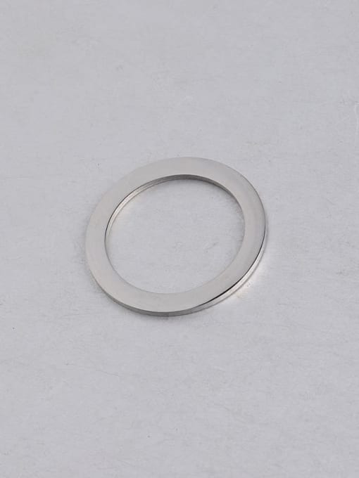 Steel color Stainless steel big circle circle jewelry accessories