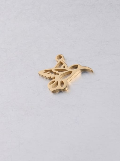 golden Stainless steel Bird Minimalist Pendant