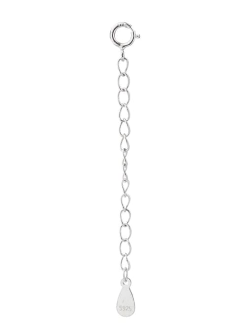 Supply 925 Sterling Silver Width: 5 cm Water Drop Claps : 5mm Chain Extender 4