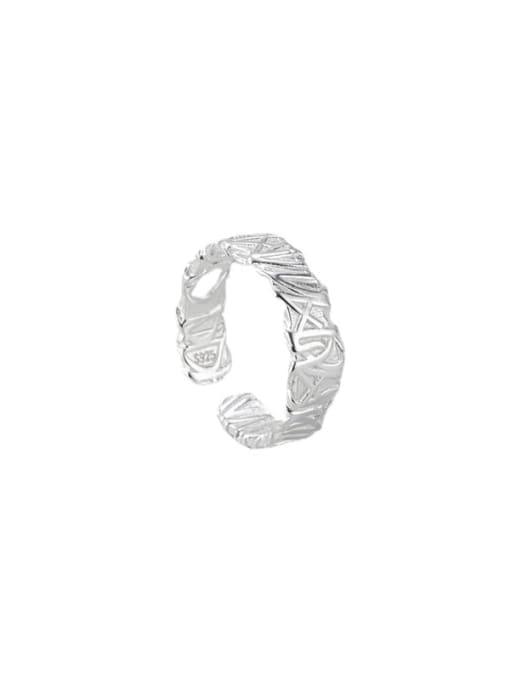 ARTTI 925 Sterling Silver Geometric Minimalist Band Ring 4
