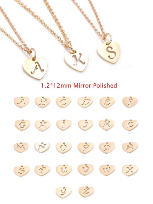 MEN PO Stainless steel Heart Minimalist Necklace