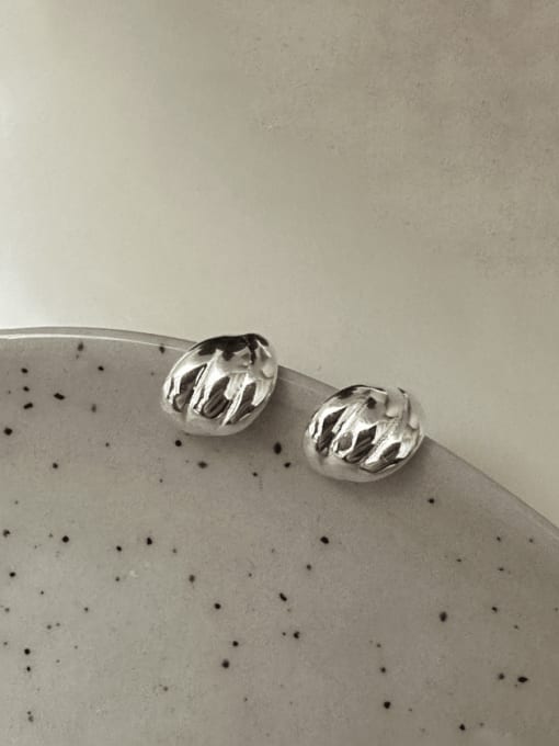 ARTTI 925 Sterling Silver Geometric Vintage Stud Earring