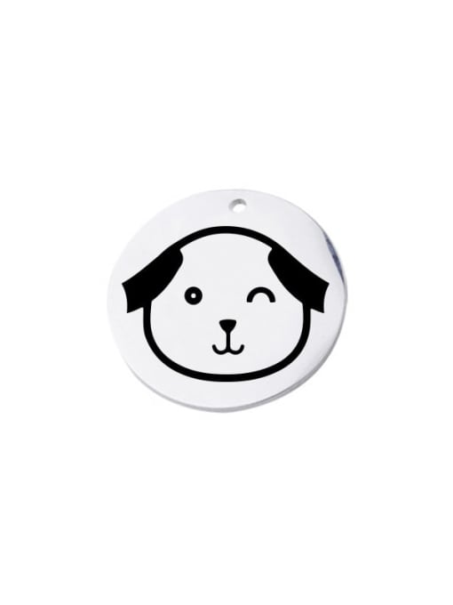 dongwu002 20mm 16 Stainless steel cute pet small pendant