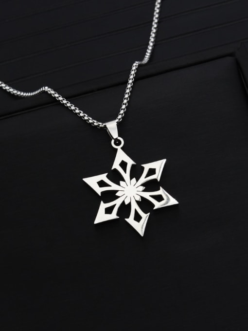 Ice necklace 60CM Titanium Steel Icon Minimalist Necklace