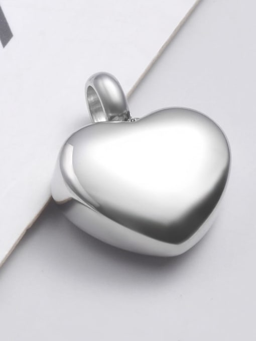 FTime Stainless steel Heart Charm Height : 12 mm , Width: 15 mm 2