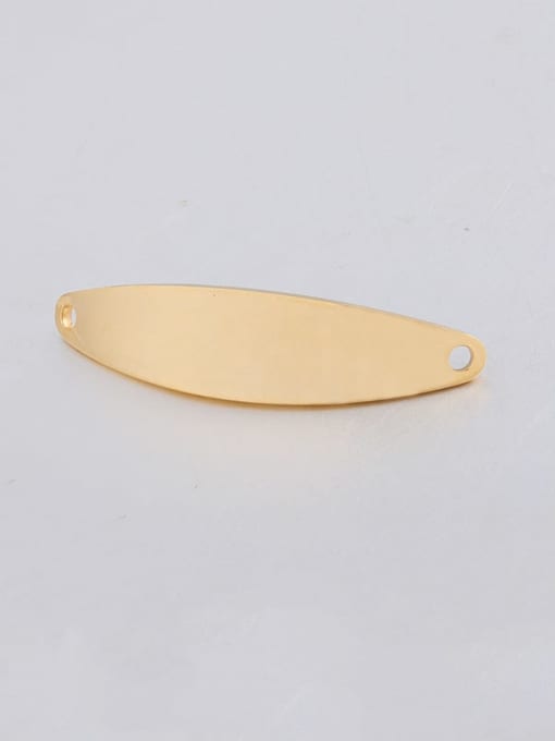 golden Stainless steel curved strip connector