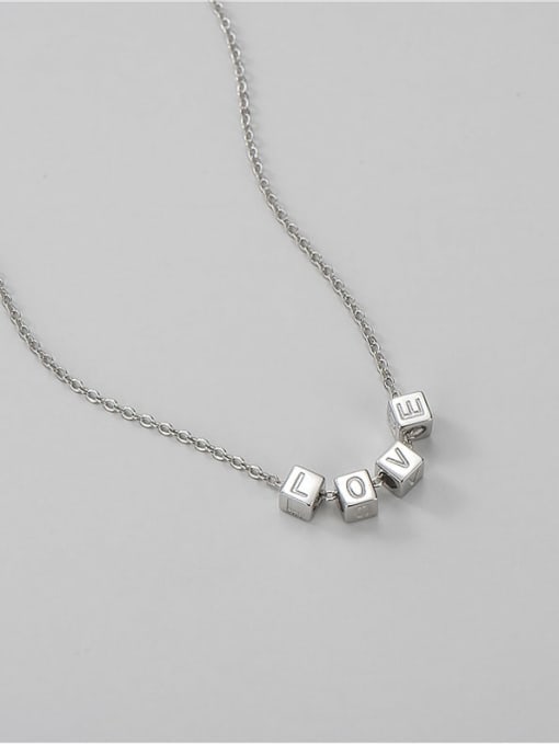ARTTI 925 Sterling Silver Message Initials Diy Name Necklace 2