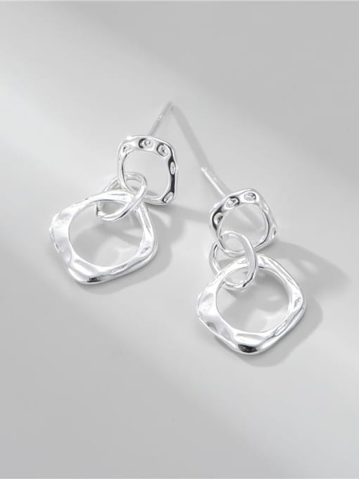 ARTTI 925 Sterling Silver Geometric Minimalist Drop Earring 2