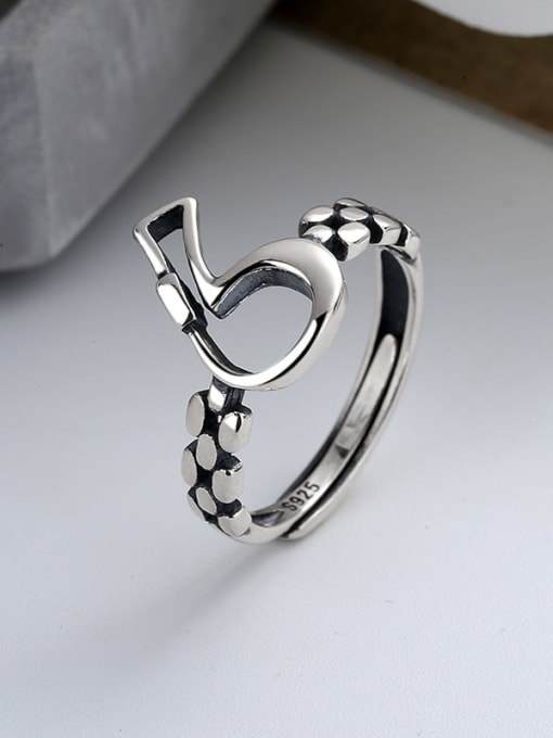 TAIS 925 Sterling Silver Number Vintage Ring 2