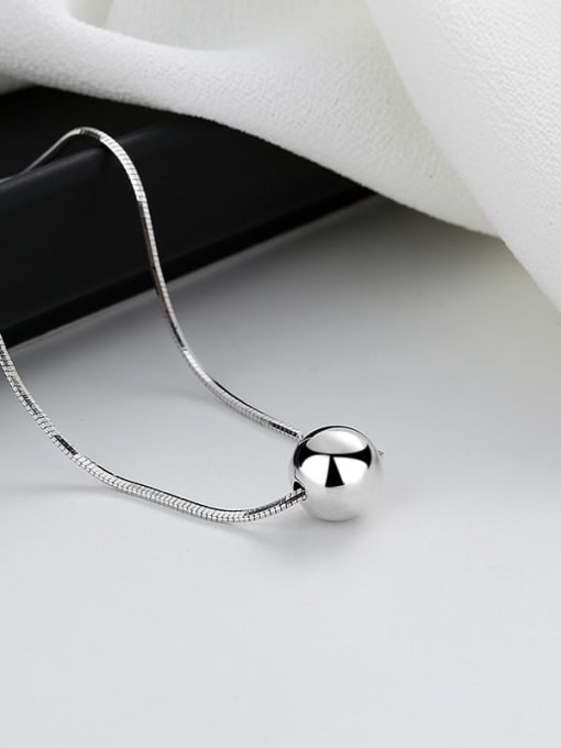 TAIS 925 Sterling Silver Ball Vintage Necklace 3