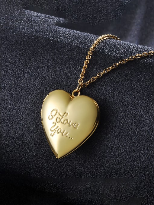 FTime Stainless steel Heart Trend Necklace