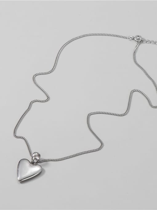 ARTTI 925 Sterling Silver Heart Minimalist Necklace 0