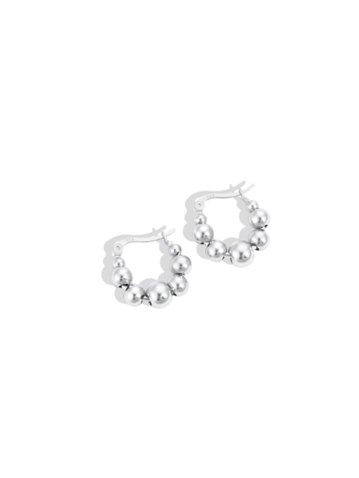 STL-Silver Jewelry 925 Sterling Silver Geometric Trend Stud Earring 0