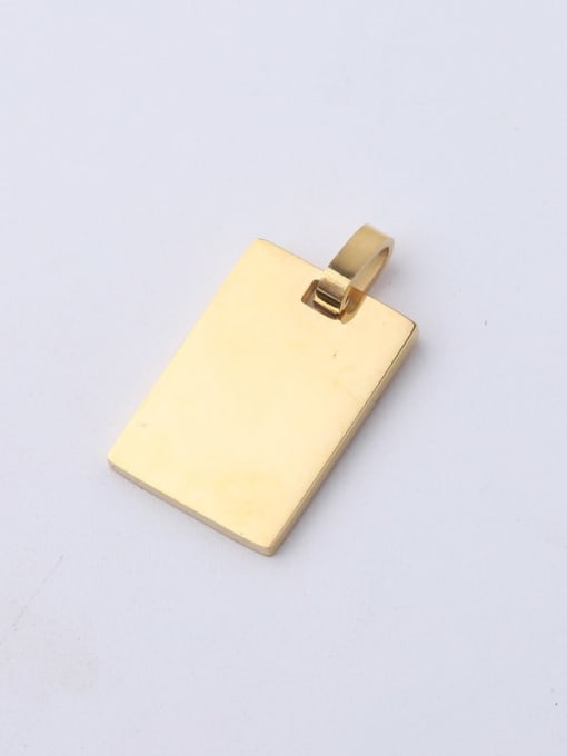 Gold 1522mm Geometric Stainless steel Minimalist Pendant