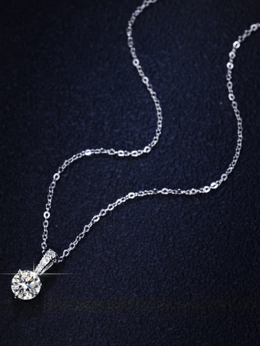 YUANFAN 925 Sterling Silver crown Necklace 0