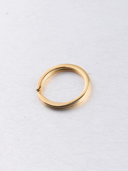 golden Stainless steel key ring