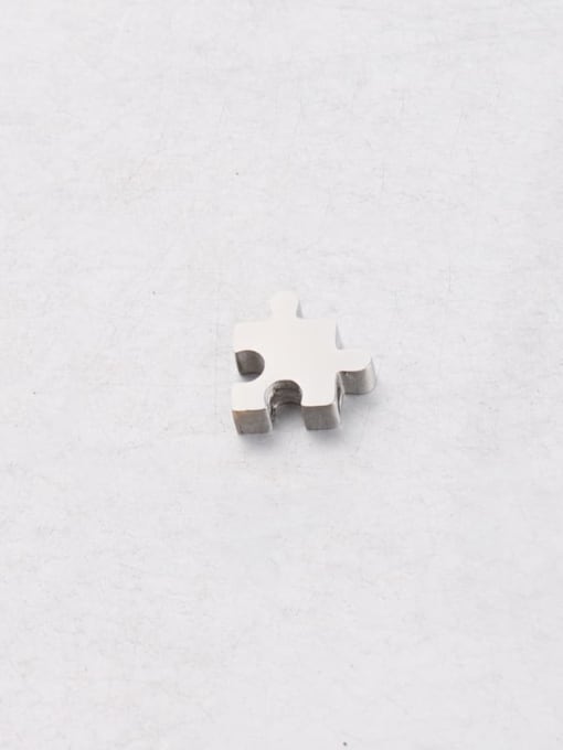 FTime Stainless Steel Mirror Puzzle Small Hole Beads