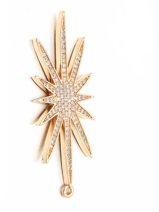 Rose Gold Copper star micro-set jewelry accessories