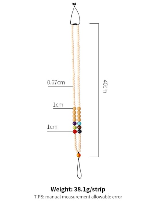 JMI Handmade Beaded Ethnic Wind Hanging Neck  Mobile Accessories 4