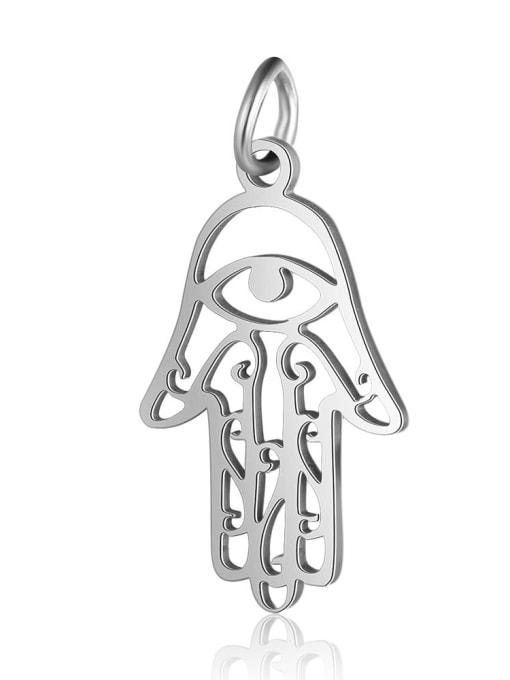 FTime Stainless steel Hand Charm Height : 13mm , Width: 25 mm 0