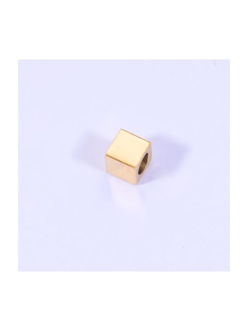 MEN PO Stainless steel square beads