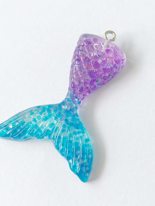 FTime Multicolor Resin Fish Charm Height : 3.2cm , Width: 4.1cm 2