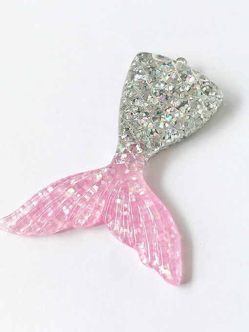 FTime Multicolor Resin Fish Charm Height : 5.5 mm , Width: 7.2 mm 3