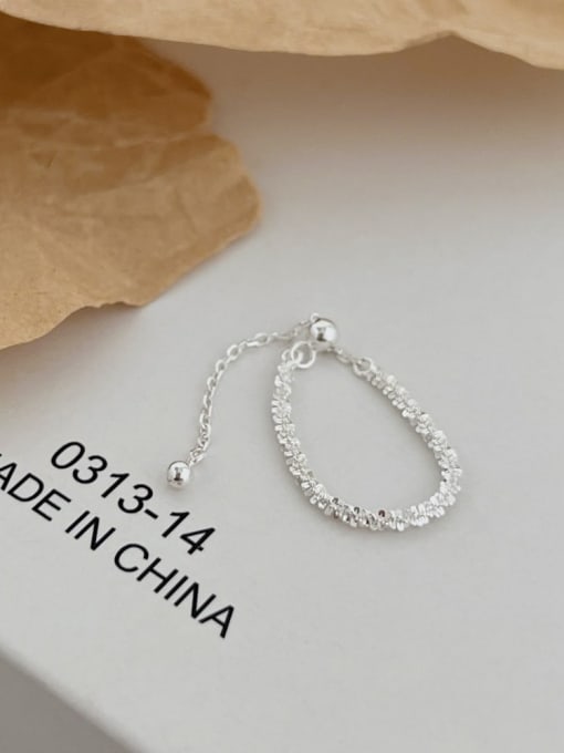STL-Silver Jewelry 925 Sterling Silver Geometric Dainty Ring 3