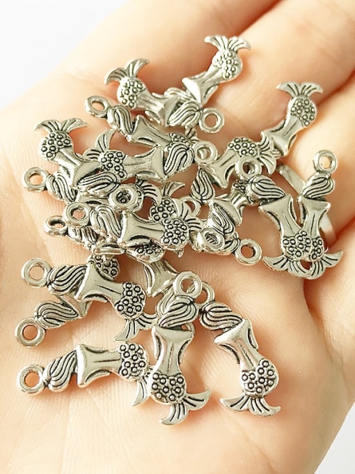 FTime Alloy Fish Charm Height : 20 mm , Width: 8.5 mm 1