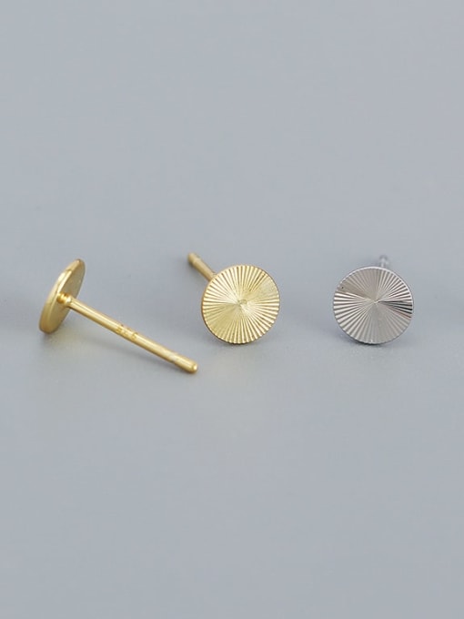 ACEE 925 Sterling Silver Geometric Minimalist Stud Earring 0