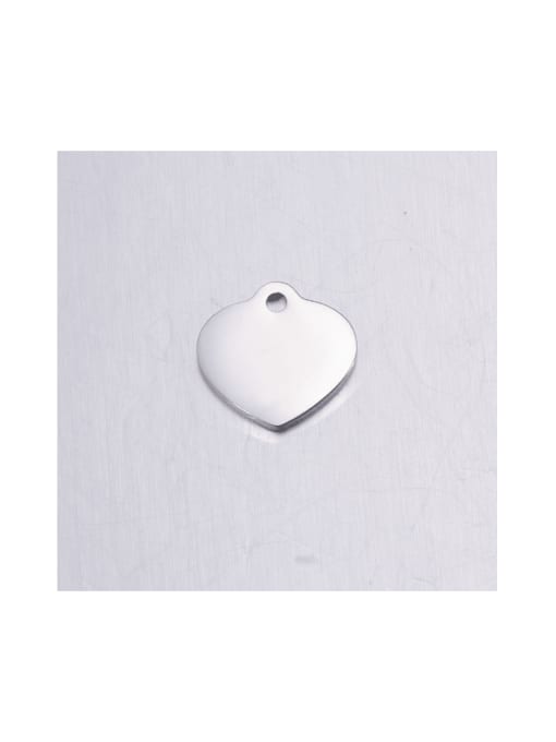 MEN PO Stainless steel New simple peach heart necklace pendant 0