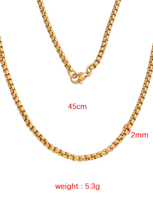 MEN PO Stainless steel Hip Hop Pear Chain 3