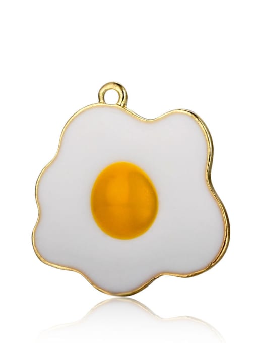 FTime Alloy Egg Charm Height : 20.5 mm , Width: 20 mm 0