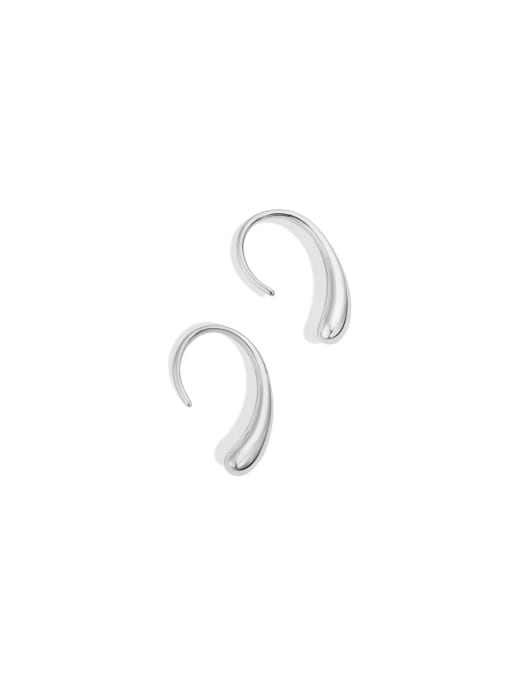 STL-Silver Jewelry 925 Sterling Silver Geometric Minimalist Stud Earring 0