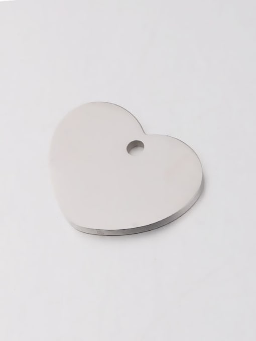 MEN PO Heart Stainless steel Minimalist Pendant 2