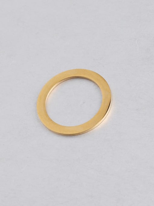 golden Stainless steel big circle circle jewelry accessories