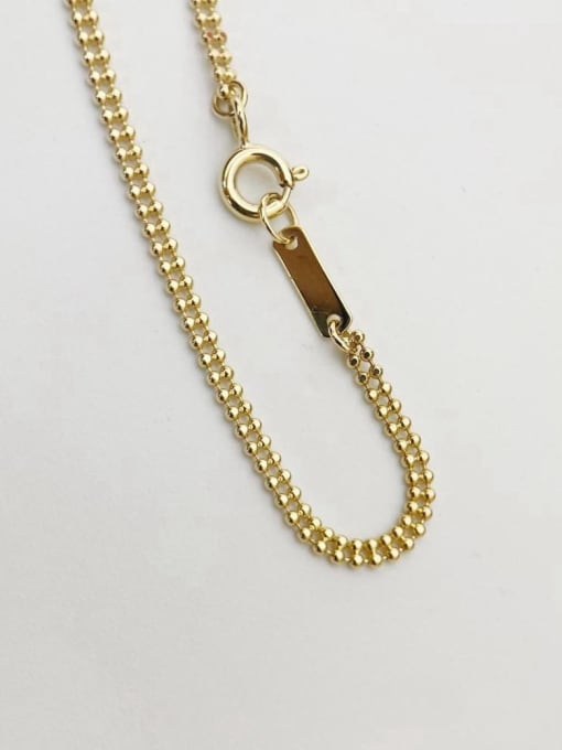 ZEMI 925 Sterling Silver Irregular Minimalist Link Bracelet 2