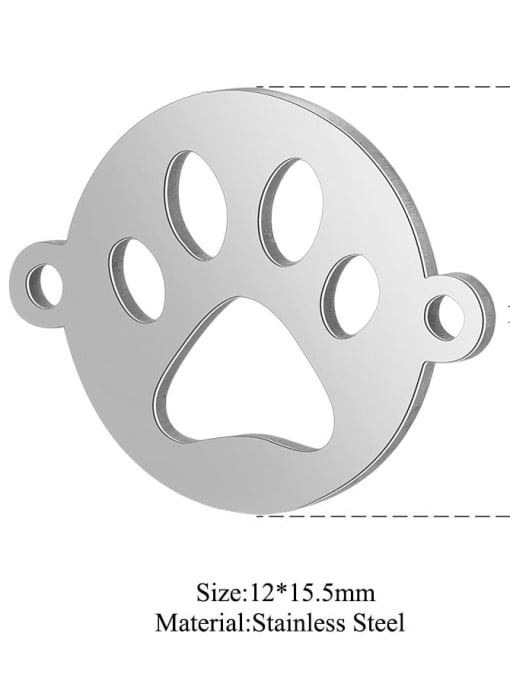FTime Stainless steel Face Charm Height : 12 mm , Width: 15.5 mm 1