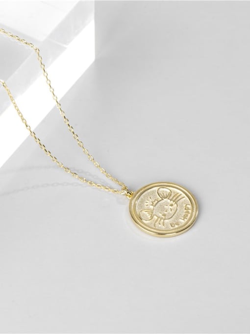 Gold necklace 925 Sterling Silver Mouse Cute Necklace