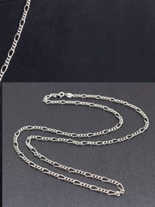 3.4MM 925 Sterling Silver Trend Link Necklace