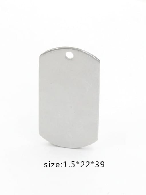 Steel color Stainless steel Geometric Minimalist Pendant